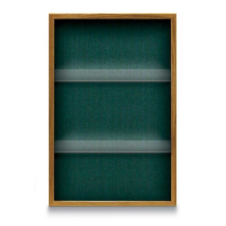 Outdoor Enclosed Combo Board,48x36,Satin Frame/Grey & Pearl